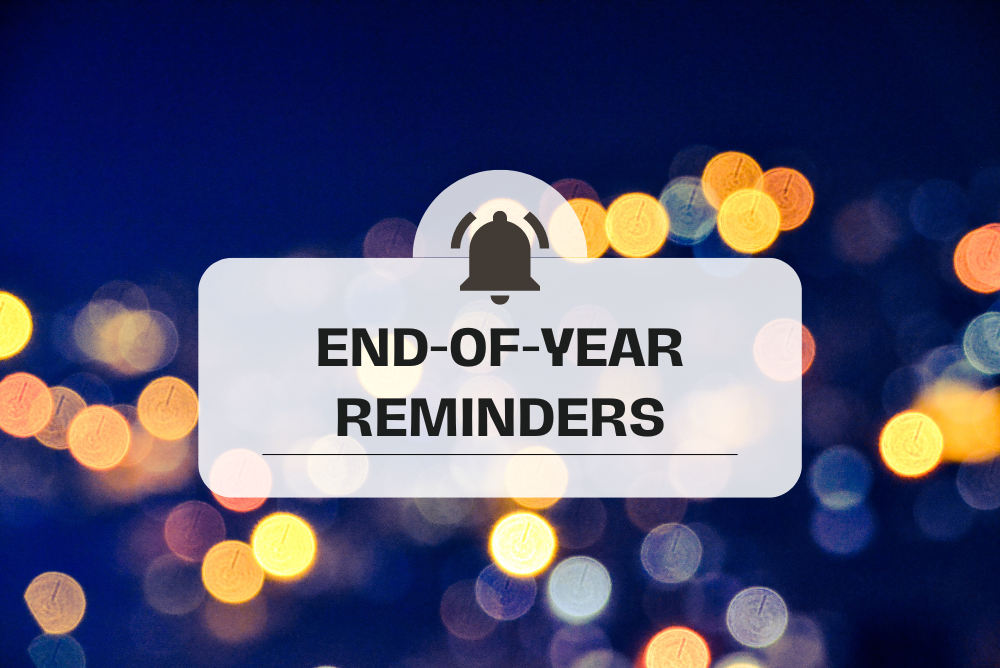 End-of-the-Year Information for Retirees and Benefit Recipients
